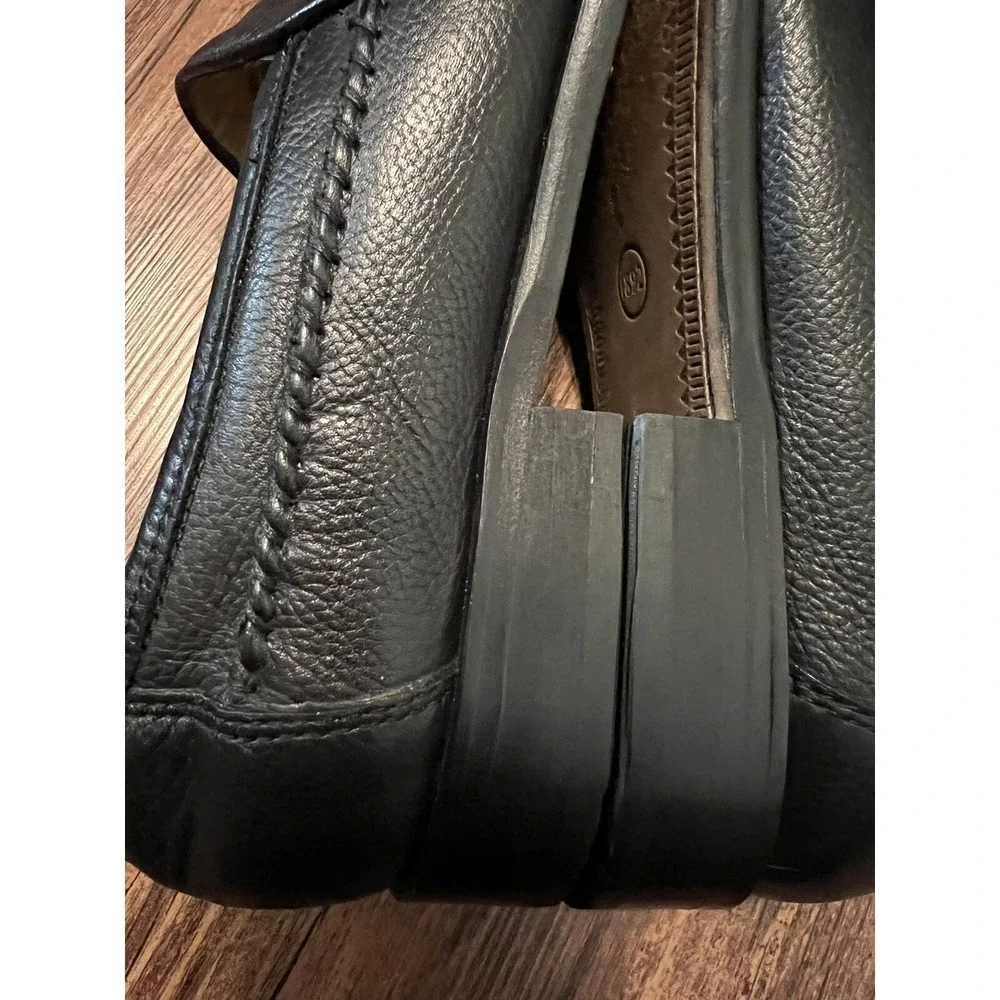 Florsheim Men's Tassel Loafers Size‎ 9 D 18577 Leather Upper/Lining Black Square
